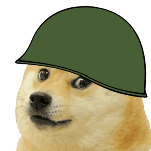 Logo registered for army on DoggyMarket as of 17 September 2026