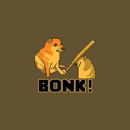 Logo registered for bonk on DoggyMarket as of 17 September 2026